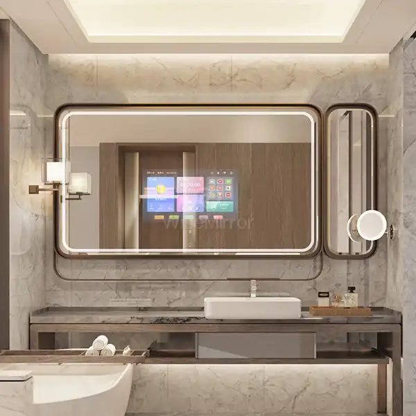 Android Bathroom Smart Mirror Features for Luxury Villa & Hospitality Projects